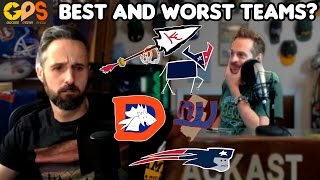 Predicting the Best and Worst NFL Teams This Season Grossi Perna Show [upl. by Ardnuassak]