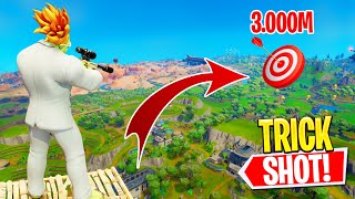 9999 UNMÖGLICHER Trickshot Deathrun in Fortnite mit Embekay [upl. by Yreme]