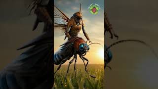 Creature on an Insect🦗🐞 animation [upl. by Enamrej623]