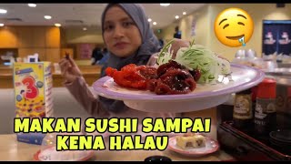 VLOG SUSHI KING BONANZA RM3 TAPI KENA HALAU PULAK SAMBUNG MAKAN DEKAT RUMAH JELA  MUKBANG MALAYSIA [upl. by Trust]