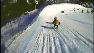 An Amazing Look At Freestyle Ski Cross  Vancouver 2010 Winter Olympics [upl. by Petua]