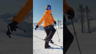 How to 180 Tail Grab on Skis  shorts [upl. by Cheung]