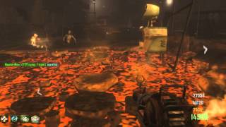 Black Ops 2 Zombies  Town  Full Game  4 Players [upl. by Tibbs]