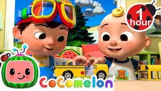 Toy Wheels on the Bus  CoComelon  🚌Wheels on the BUS Songs  🚌Nursery Rhymes for Kids [upl. by Eellac]