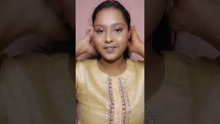 Wedding guest makeup look shorts viralshorts weddingguestlook milengehumnahi 200k [upl. by Bocaj]