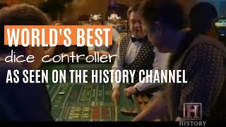 The Worlds Best Craps Dice Controller on the History Channel [upl. by Meihar]