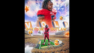 ShallowCross Sports Weekly Recaps UT Vols land a 3 star Linebacker from Alabama Braylon Outlaw [upl. by Ailedo]