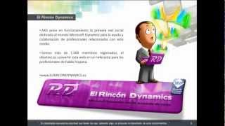 AX3 DEMO  Microsoft Dynamics AX 2012  Dimensiones Financieras [upl. by Suedama]