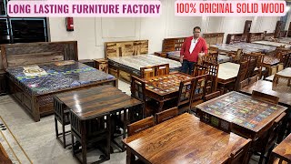 Durable Sheesham Wood and Teakwood Furniture at Guaranteed Low Price Teakwood Beds Sofa Dining Table [upl. by Rengia848]