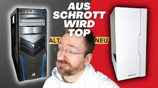 Aus Schrott wird top Schrottreifen PC in eine echte Schönheit verwandelt moschussde [upl. by Eciryt]