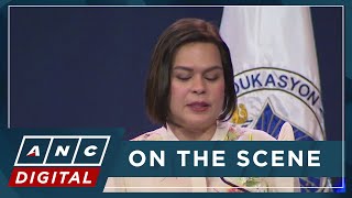 VP Duterte touts DepEds programs for teacher student welfare in basic education report  ANC [upl. by Ihtak479]