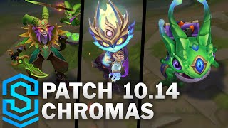 Arcanist and Infernal Chromas  Patch 1014 Chromas Shaco KogMaw Kennen VelKoz and Karthus [upl. by Anahtor773]