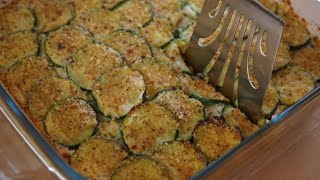 Pasticcio di zucchine al forno della nonna basta grattugiare le zucchine [upl. by Tedmund]