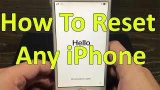 How to Reset iPhone To Factory Default  Urdu  Hindi  Kuch Na Kuh How To [upl. by Tisha]