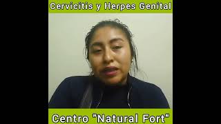 CERVICITIS Y HERPES GENITAL  TRATAMIENTO CON MEDICINA NATURAL [upl. by Gavrah]