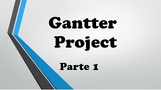 Tutorial GantterComo utilizar Gantter ProjectComo usar Gantter Project [upl. by Rohn]