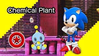 Sonic Generations 24  Chemical Plant Act 1 All Red Rings and Chao [upl. by Hollah]