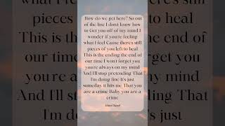 u are a crime by Meer Nash [upl. by Nanyt]