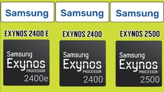 Exynos 2400e vs Exynos 2400 vs Exynos 2500  Samsung S25  Samsung S24 FE [upl. by Anelrac544]