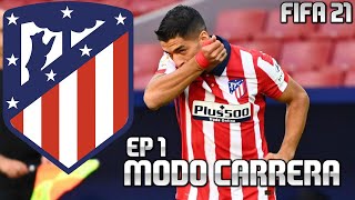 FIFA 21 Modo Carrera Atlético de Madrid 1  TODO O NADA [upl. by Yknarf]