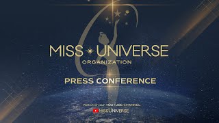 Official 73rd Miss Universe Competition 🛑 LIVE Press Conference [upl. by Ennovehc]