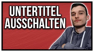 Youtube Untertitel deaktivieren ausschalten auf dem Pc  Handy [upl. by Yuria799]