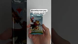 Prerelease pack Relaxing MTG Bloomburrow Play booster ASMR unboxing asmr unboxing mtg shorts [upl. by Rosenkrantz]