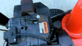 Ariens 824 Snowblower Problems [upl. by Ettenot]