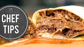 Beef Barbacoa Burritos Recipe [upl. by Giordano573]