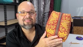 Make a Boxed Bag From a Placemat Full Tutorial [upl. by Ynaoj764]