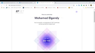 شهادة لغة إنجليزية معترف بها عالميا تعادل ايليتس وتويفل مجاااانا ُEF SET TEST [upl. by Beacham375]