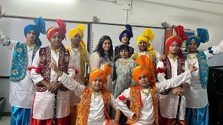 ASI AJ DE RAJE  Bhangra performance on Siddu songs [upl. by Eiclud107]