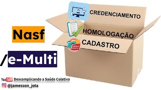 Credenciamento homologação e cadastro das equipes eMULTI [upl. by Schlesinger]