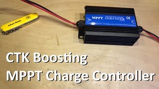 Cheap Boosting MPPT Solar Charge Controller  12v Solar Shed [upl. by Annetta321]