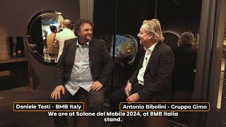 BMB Italy  Daniele Testi al Salone del Mobile 2024 [upl. by Mordecai758]