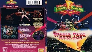 Mighty Morphin Power Rangers  World Tour Live On Stage Full [upl. by Modesty]