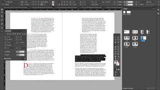 Indesign Working with indents [upl. by Ralfston]