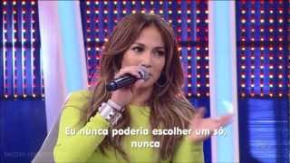 Jennifer Lopez no programa O Melhor do Brasil HD entrevista by renaron [upl. by Romilly]