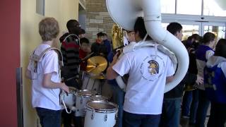 2014 Gaithersburg High School Pep Band Monday Nite Football GoGO [upl. by Hastie559]