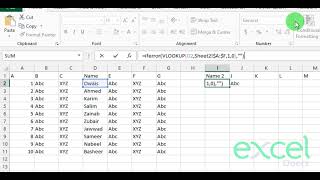 How to Sort and Synchronize two list together and align two set of Data in Microsoft Excel [upl. by Ruthanne308]