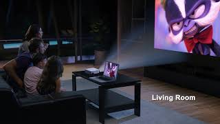 Home Theater LC350 Projector [upl. by Aleinad]