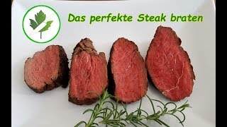 Das perfekte Steak braten einfach und stressfrei für Anfänger [upl. by Yleme363]