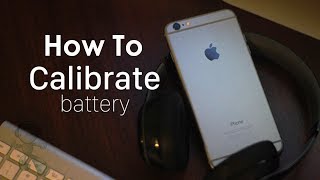 How to Calibrate iPhone Battery amp Increase iPhone Battery Life  Easy Steps [upl. by Rafaela920]