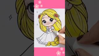 Pink Princess Bride 💖✨👑 glitter glitterdress colorfulcreativekids princess pink color [upl. by Carter462]