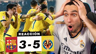 REACCIONANDO al Barcelona vs Villarreal 35 ADIÓS a LA LIGA [upl. by Utas]