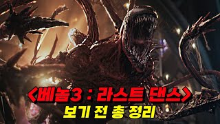 💥스파이더맨의 라이벌💥MCU 대표 안티히어로 베놈 라스트 댄스 보기 전 필수시청 🔥베놈🔥 시리즈 몰아보기 [upl. by Leasia]