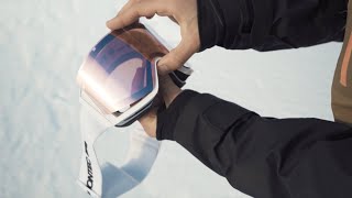 How to change the lens on your Montec FW22 goggles [upl. by Lotta]