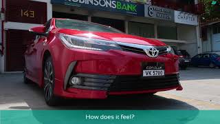 Autobuyers  Alfred Mendoza  2017 Toyota Altis V  Car Lend Out Review [upl. by Wassyngton]