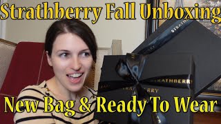 Double Strathberry Bag and Cashmere Unboxing  A Strathberry Discount Code [upl. by Aicyle99]