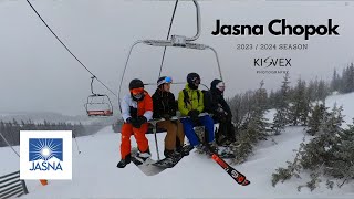 Snowboarding Jasná Chopok 2023  2024  Slovakia Tatras riding in the fresh snow [upl. by Anerrol534]